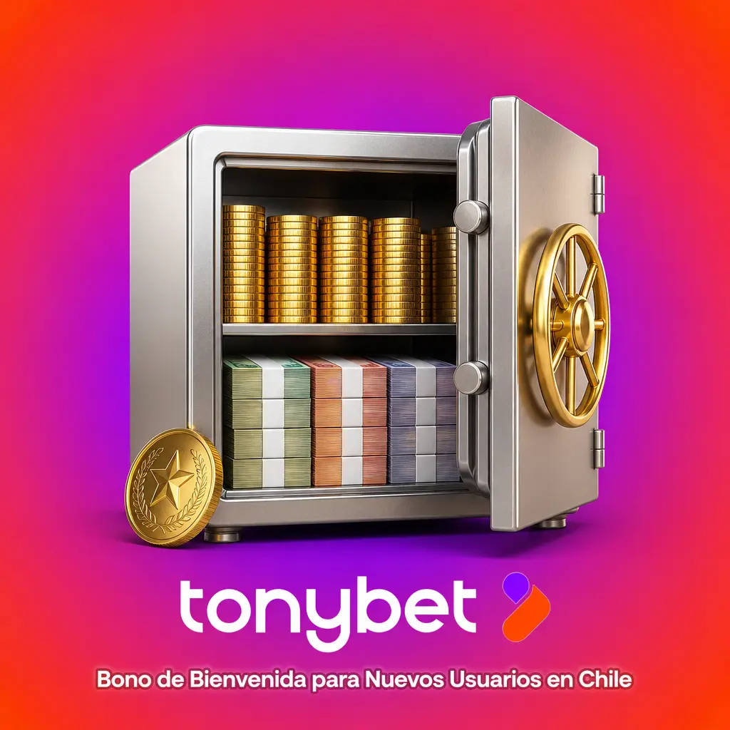 Bono de bienvenida Tonybet Chile: hasta 275.000 CLP y 150 giros gratis para nuevos usuarios