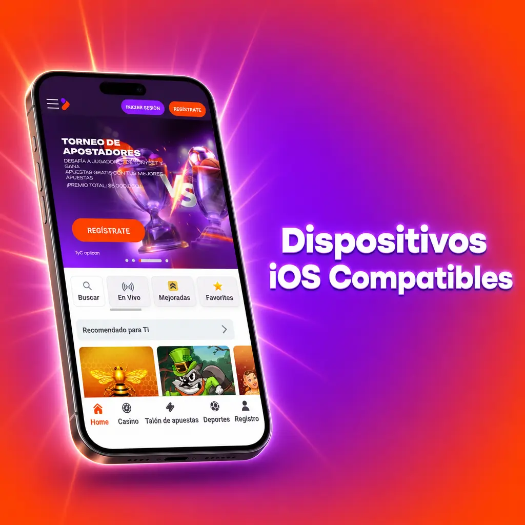 Dispositivos iOS compatibles con la app, desde iPhone X hasta iPhone 17 Pro